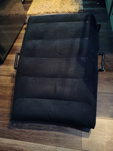 Customer photo review of Mount Me Inflatable Position Pillow
