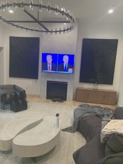 Customer photo review of Minimalist Abstract Painting #ABAV456