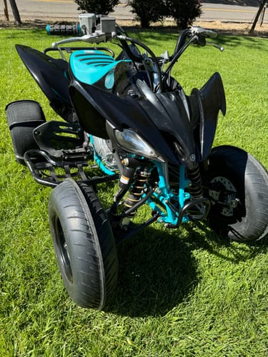 Customer photo review of Custom Seat Cover: 2008-2013 Raptor 250 *ATV