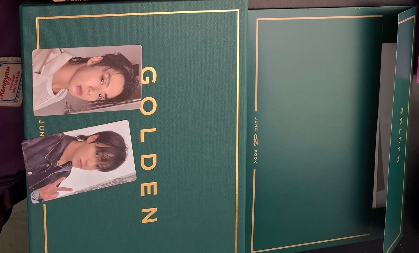 Customer photo review of BTS JUNGKOOK - GOLDEN 1ST SOLO ALBUM
