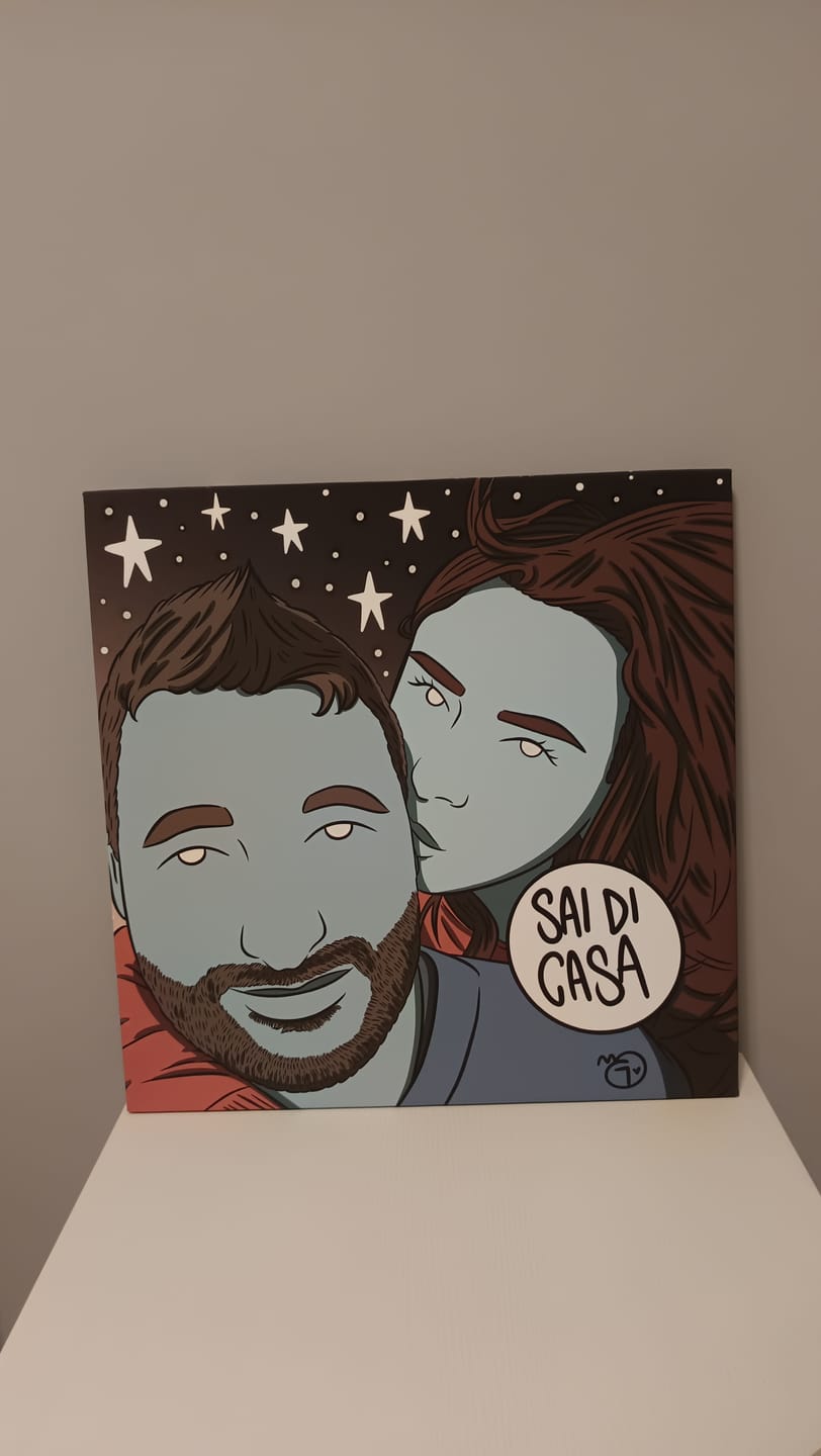 Customer photo review of Ritratto su Commissione