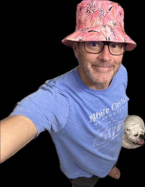 Customer photo review of La Croy "Strawberry Margarita" – Reversible Bucket Hat