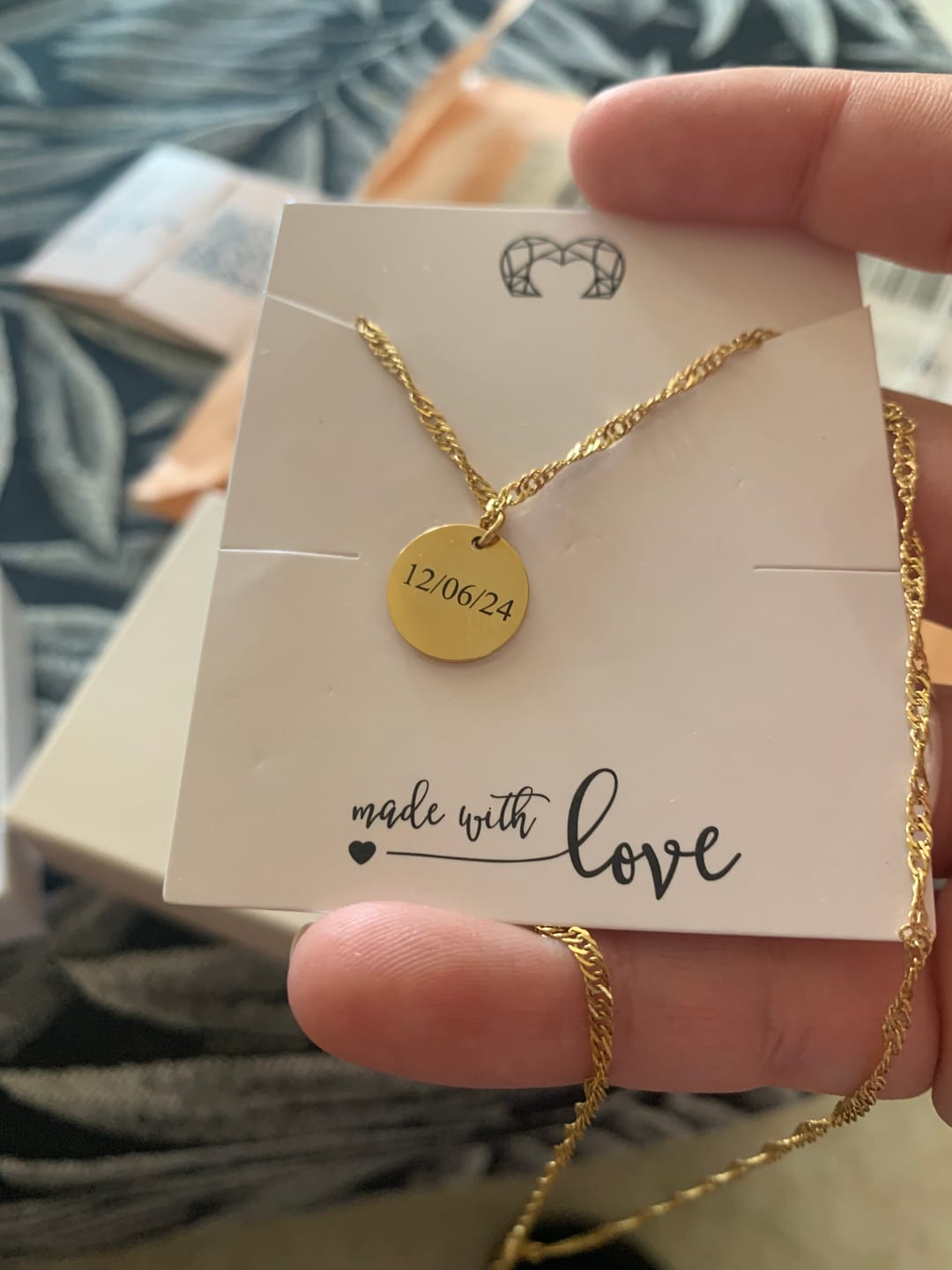 Customer photo review of Collar Sensación ~ Personalizado