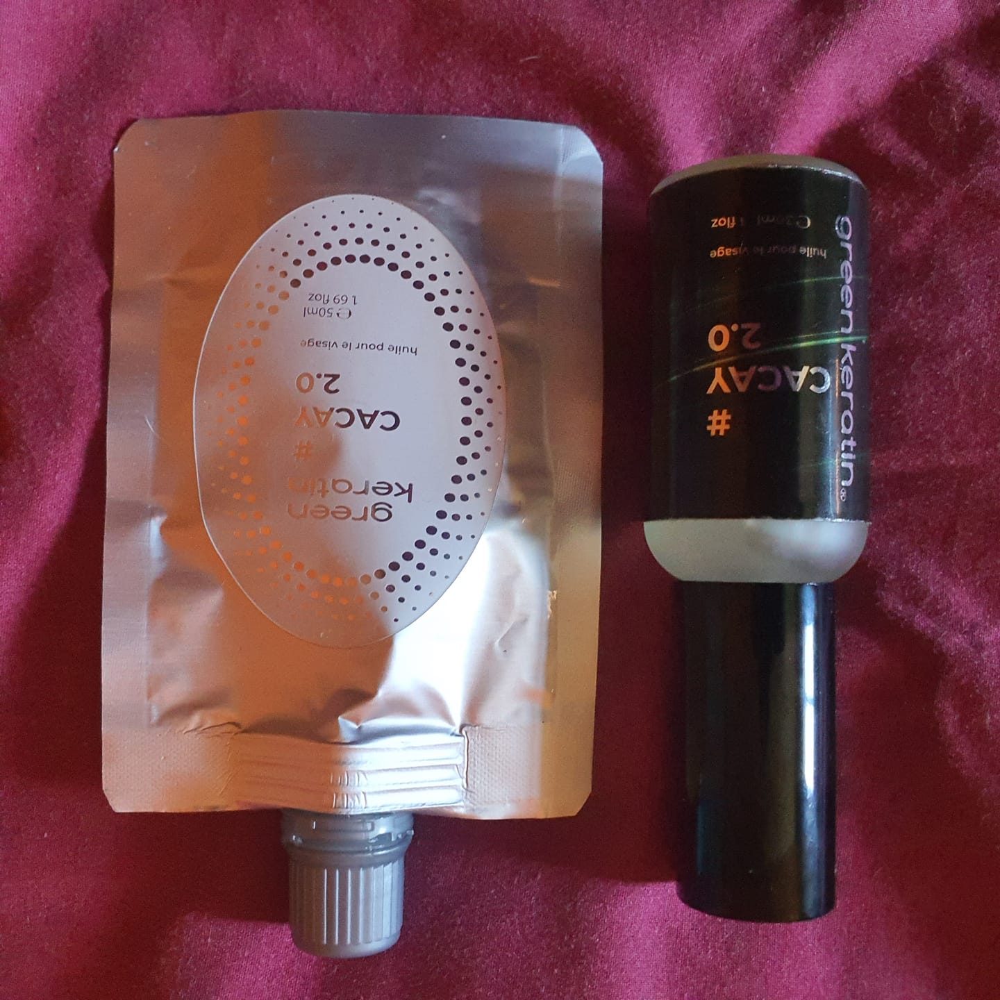 Customer photo review of Cacay 2.0 - Huile pour le Visage #FF