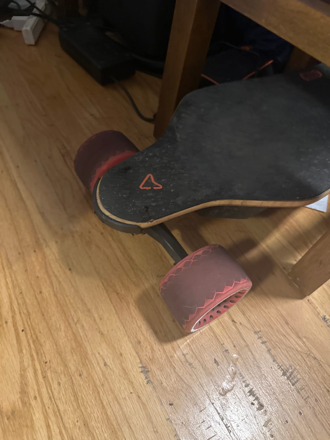 Customer photo review of Meepo Cyclone 110s Ultra Comfort High Grip Street Wheels - Belt/Direct Drive ONLY