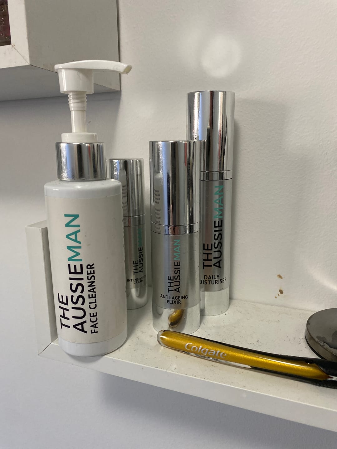 Customer photo review of Anti-Ageing Skincare Set For Men