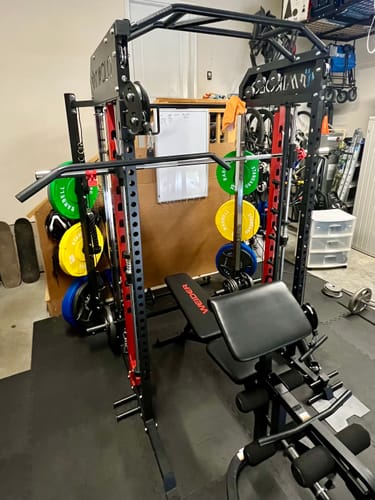 Customer photo review of M7 Smith Machine Functional Trainer with Full Vertical Leg Press
