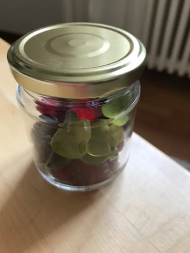 Customer photo review of Bio Fruchtgummi Grüner Apfel