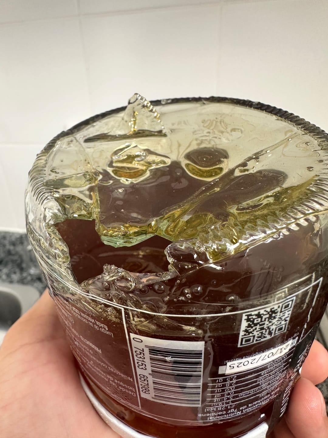 Customer photo review of Miel Multifloral Orgánica