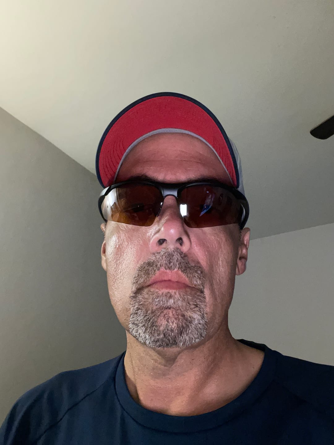 Customer photo review of Cadence Lightweight Wrap Sunglasses