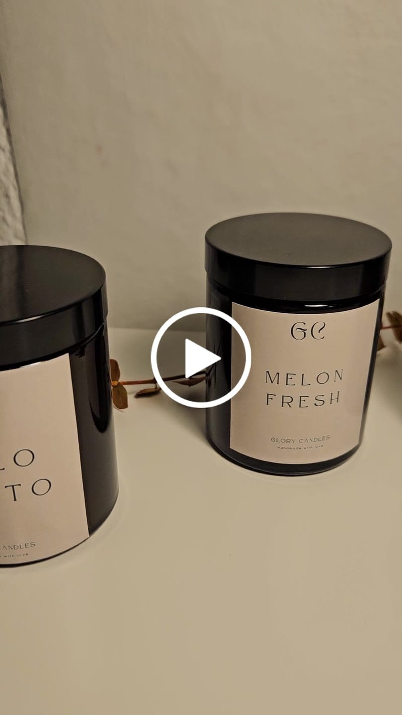 Customer video review of Tarro ámbar con tapa negra de 180 ml