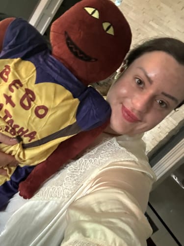 Customer photo review of Turn Drawings into Plushies