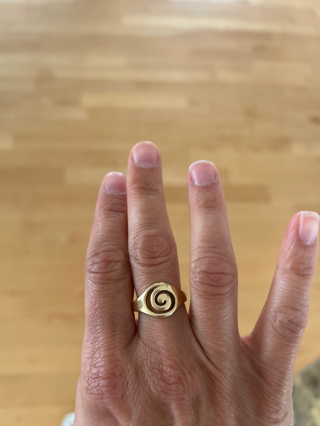 Customer photo review of Hera Ring - Gold