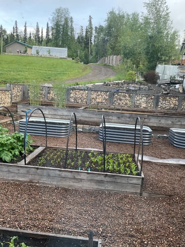 Customer photo review of 17" Tall Corner Panels