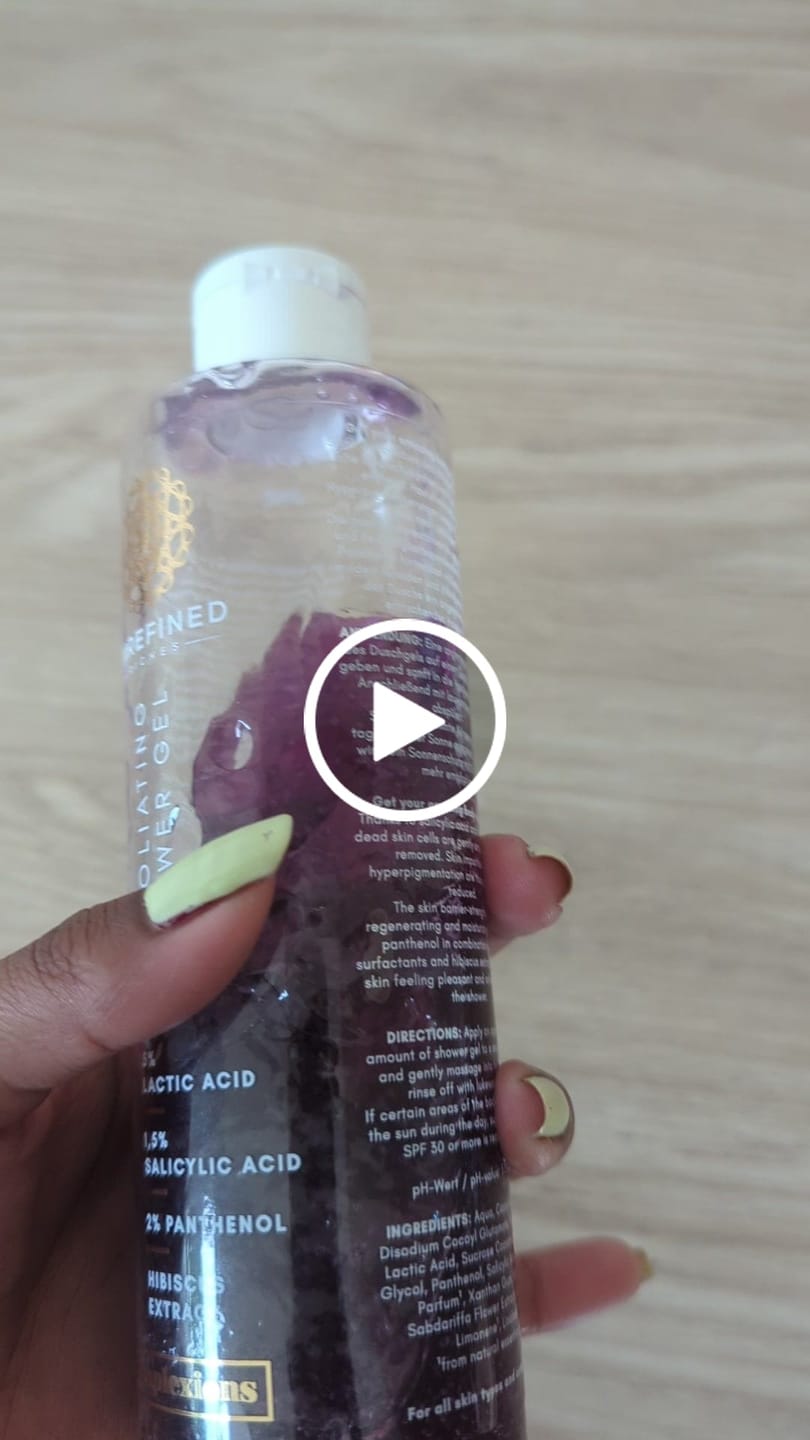 Customer video review of BODY [SESSI]ON. - Exfoliating Shower Gel