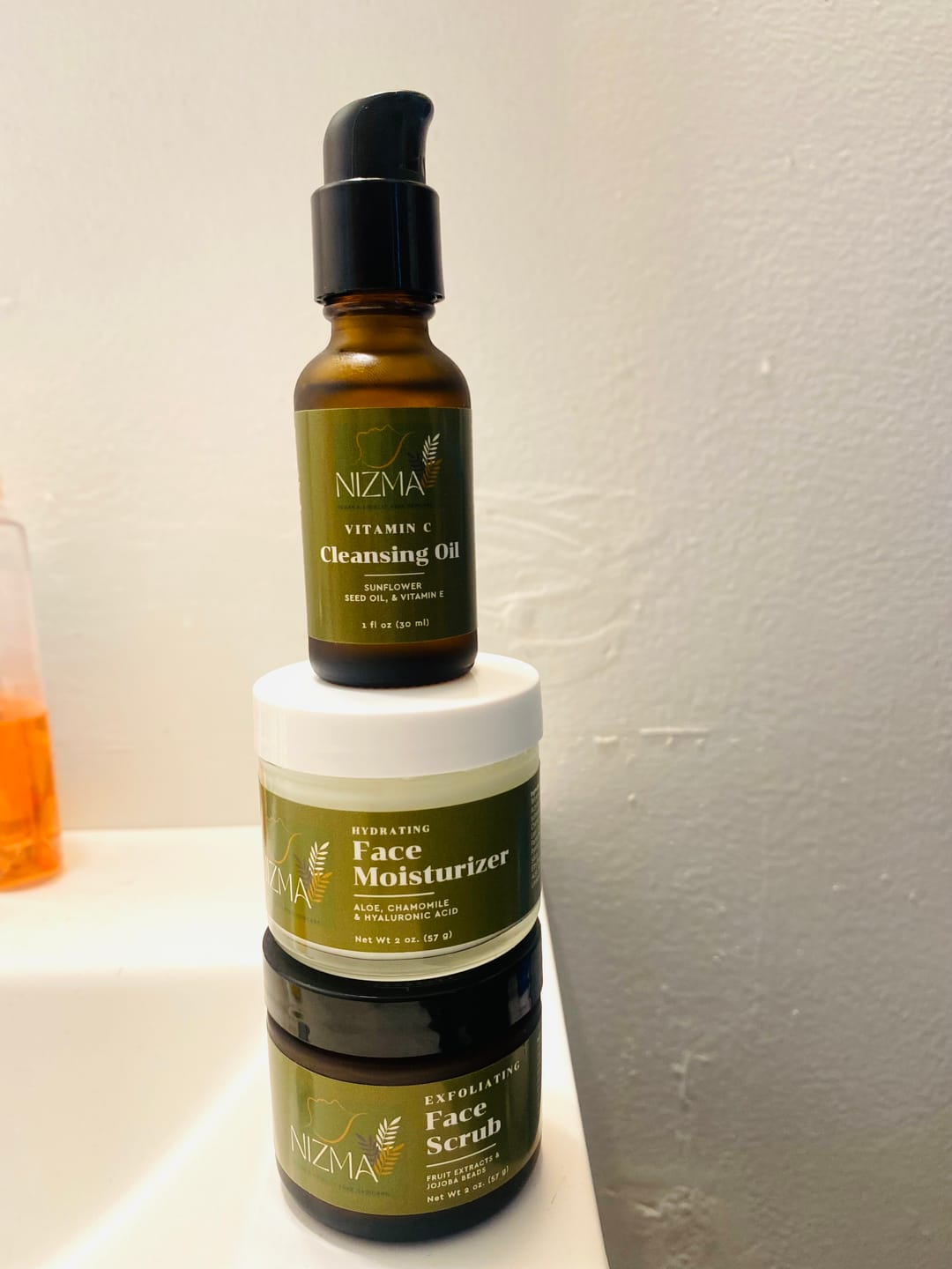Customer photo review of Hydrating Face Moisturizer