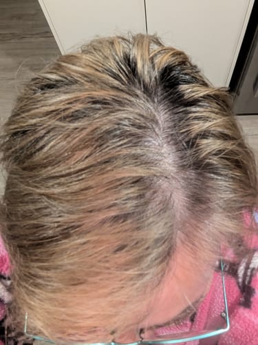 Customer photo review of Ethan Thomas Black shampoo & mask duo