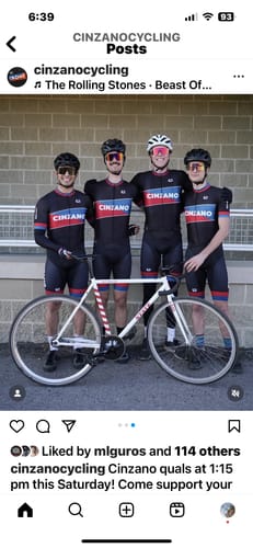 Customer photo review of CINZANO Retro Cycling Cap