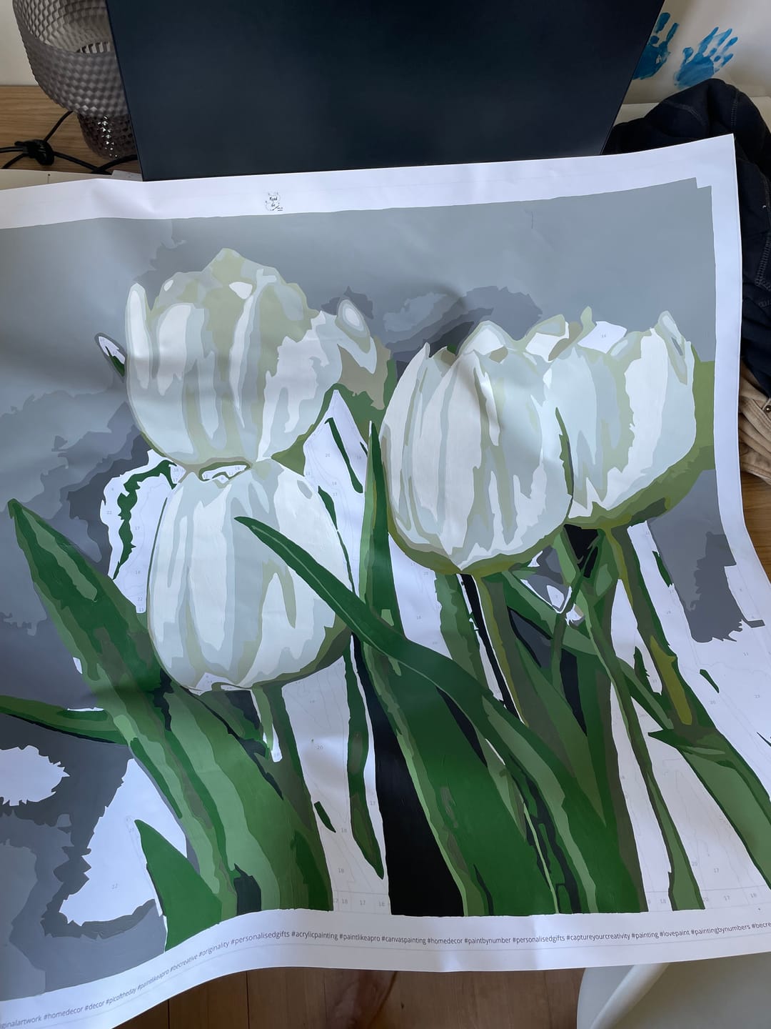 Customer photo review of HVIDE TULIPANER