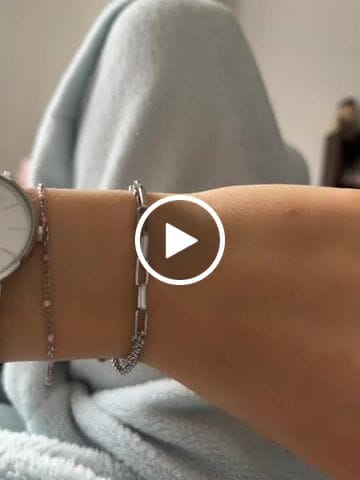 Customer video review of Pulsera Doble Diseño