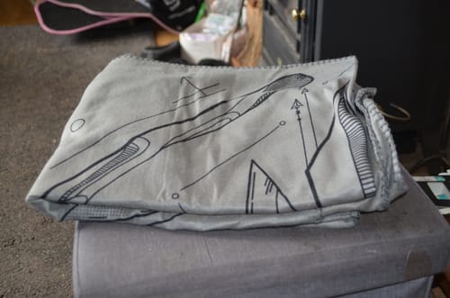 Customer photo review of Raven Forge Blanket