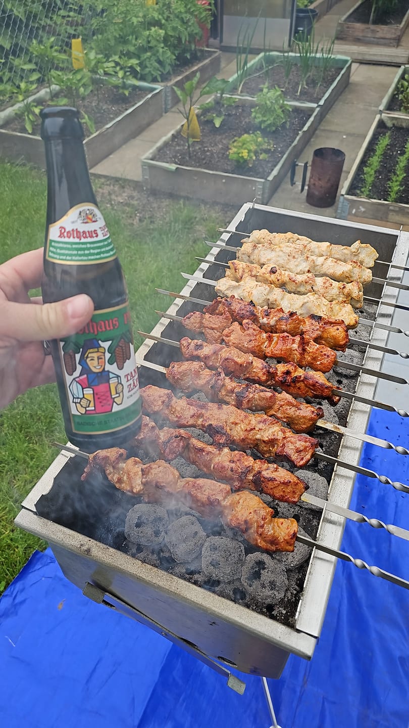 Customer photo review of Schweine-Schaschlik Yakuza – mariniert mit Teriyaki, Chili & Sesam | mySchaschlik