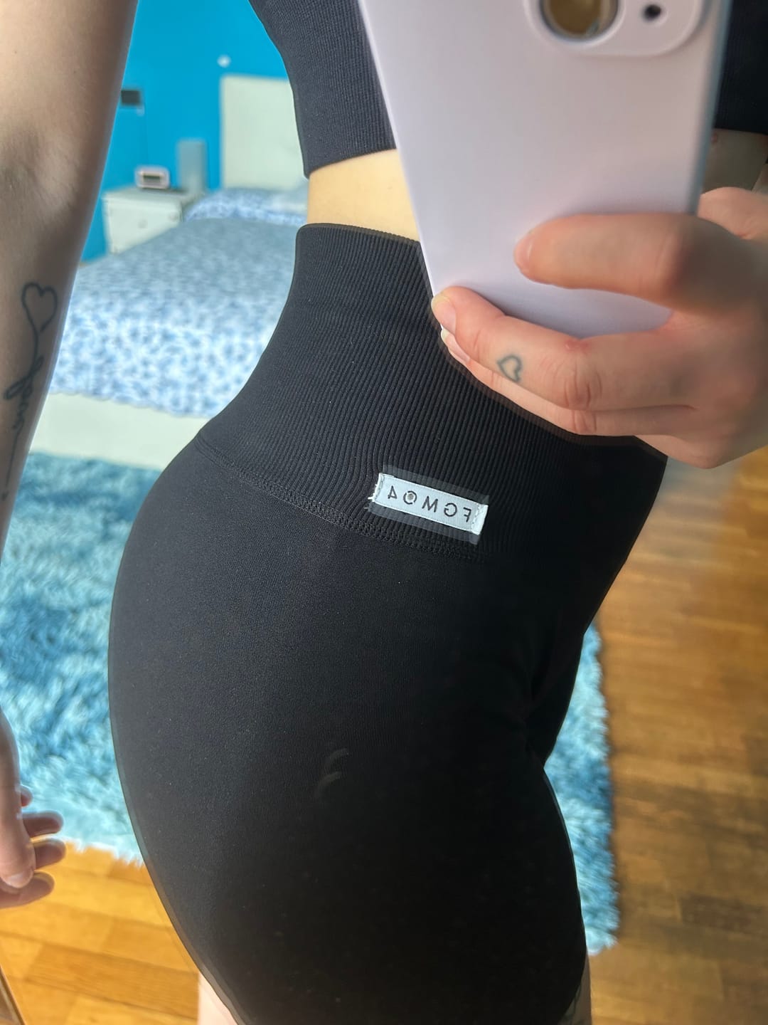 Customer photo review of Shorts Shape-Up 2.0 Nero Pancia Piatta
