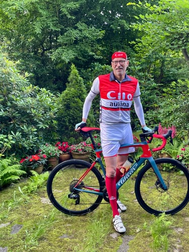 Customer photo review of Cilo Retro Cycling Cap
