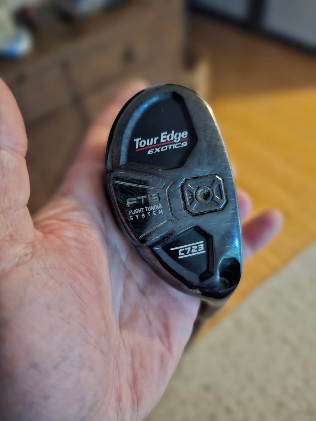 Customer photo review of Certified Pre-Owned Tour Edge Exotics C723 Hybrid