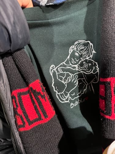 Customer photo review of CUSTOM LINE DRAWING | CREWNECK