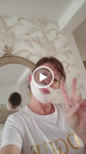 Customer video review of Masque Visage Fontanay™ Lift Raffermissant