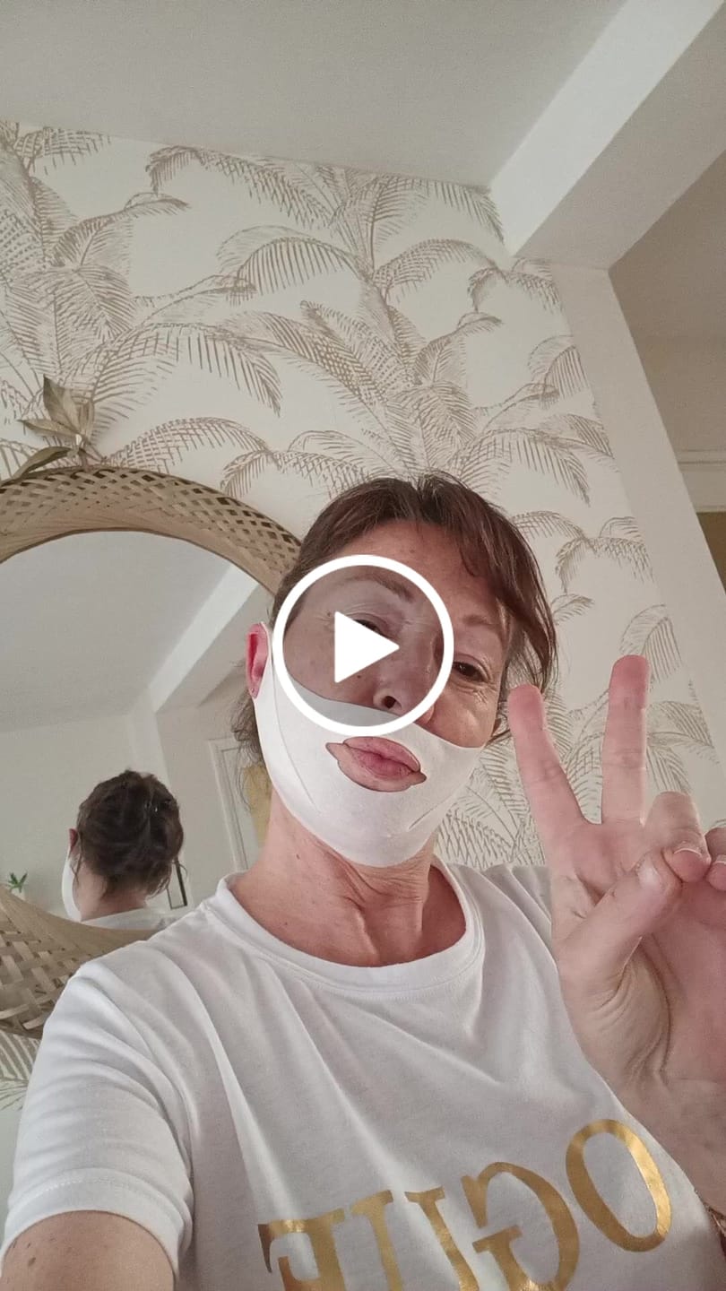 Customer video review of Masque Visage Fontanay™ Lift Raffermissant