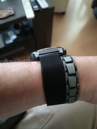 Customer photo review of Milanees bandje Zwart