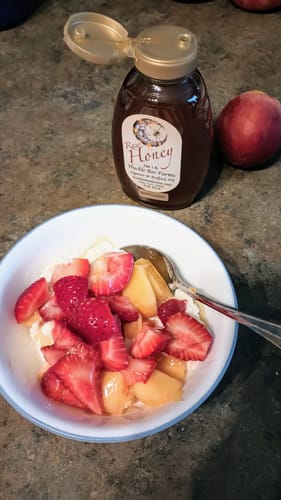 Customer photo review of Salted Caramel Honey