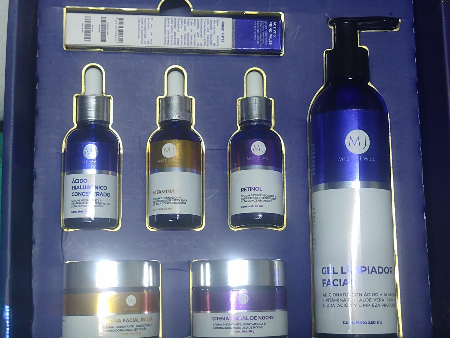 Customer photo review of Kit Luxe Skincare - Edición Limitada