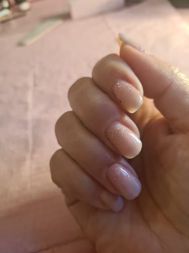 Customer photo review of TOP COAT NO WIPE DIDIER LAB MILKY WHITE, 10ML
