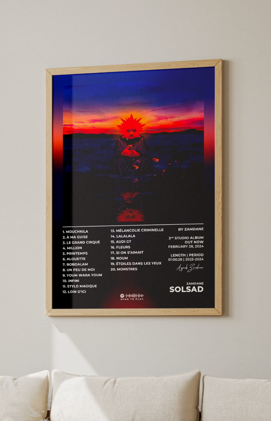 Customer photo review of Solsad Zamdane Poster