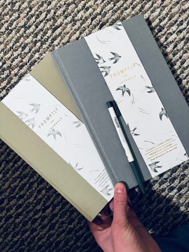 Customer photo review of A Complete Childhood History: From Pregnancy to 18 Years Old (Lavender Purple, Linen)