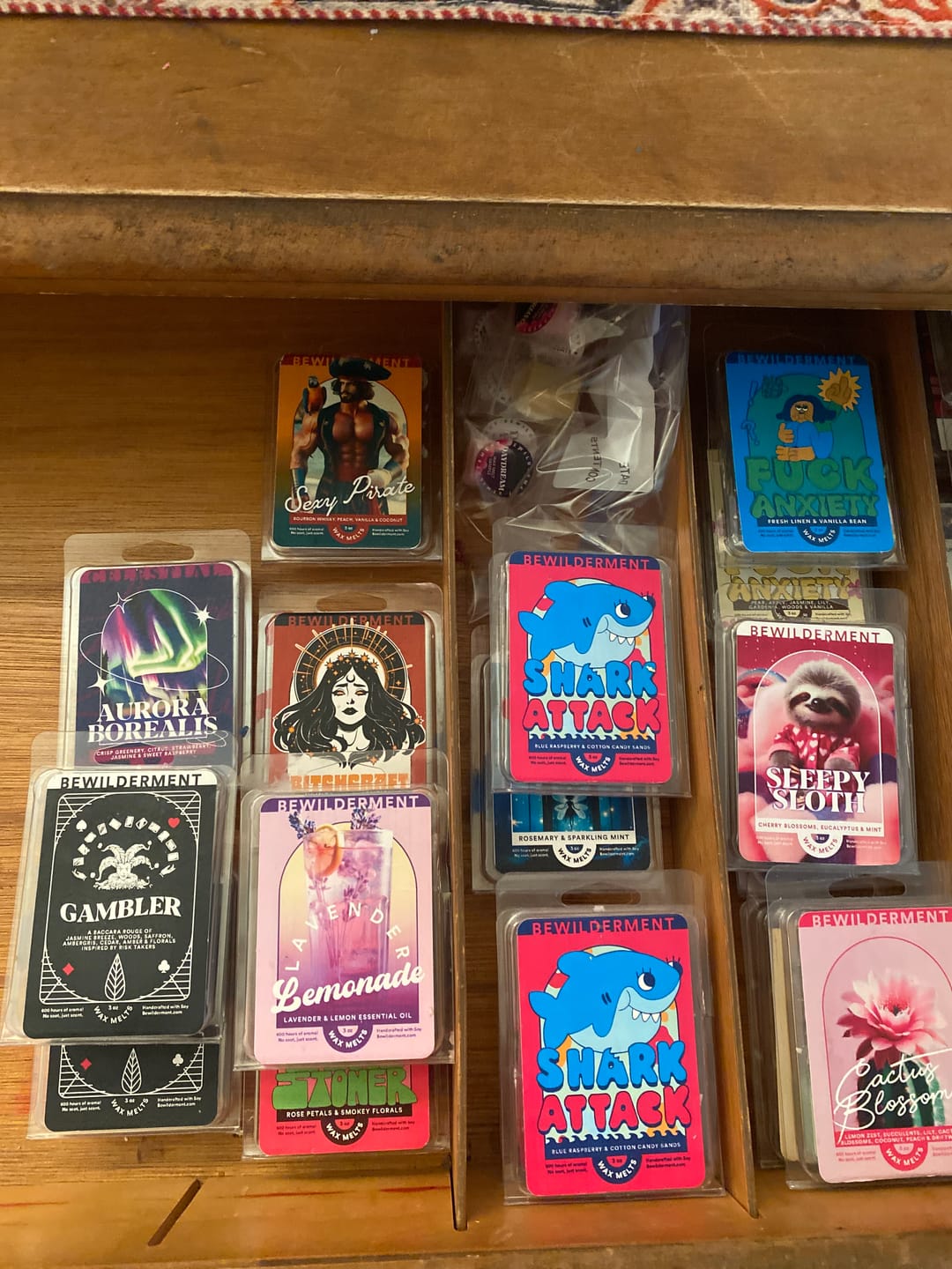 Customer photo review of Aurora Borealis Wax Melts