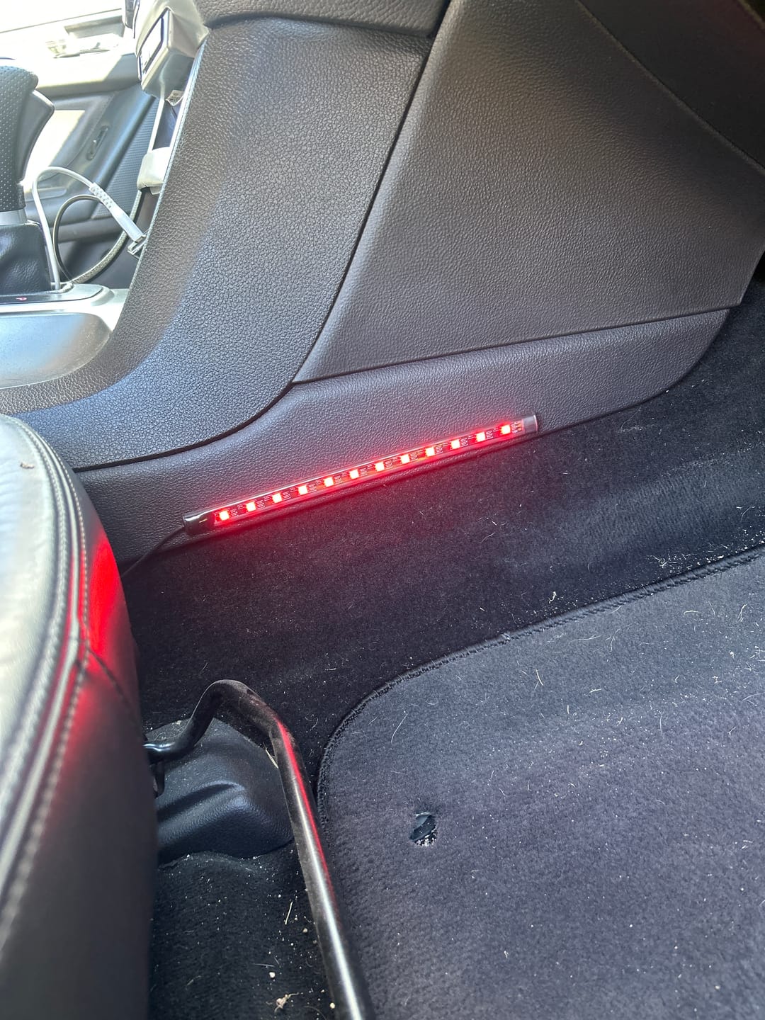 Customer photo review of Spectrum Footwell Kit