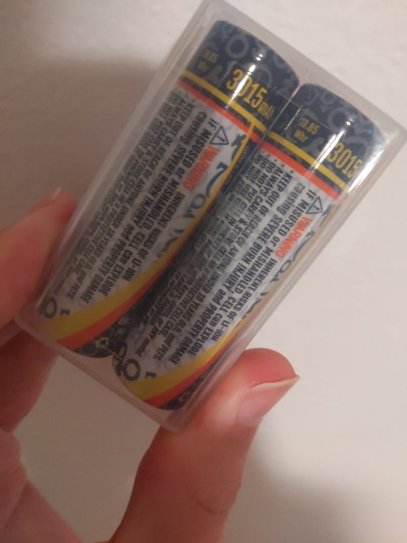 Customer photo review of Hohm Tech Life V4 18650 3015mAh 22.1A Battery