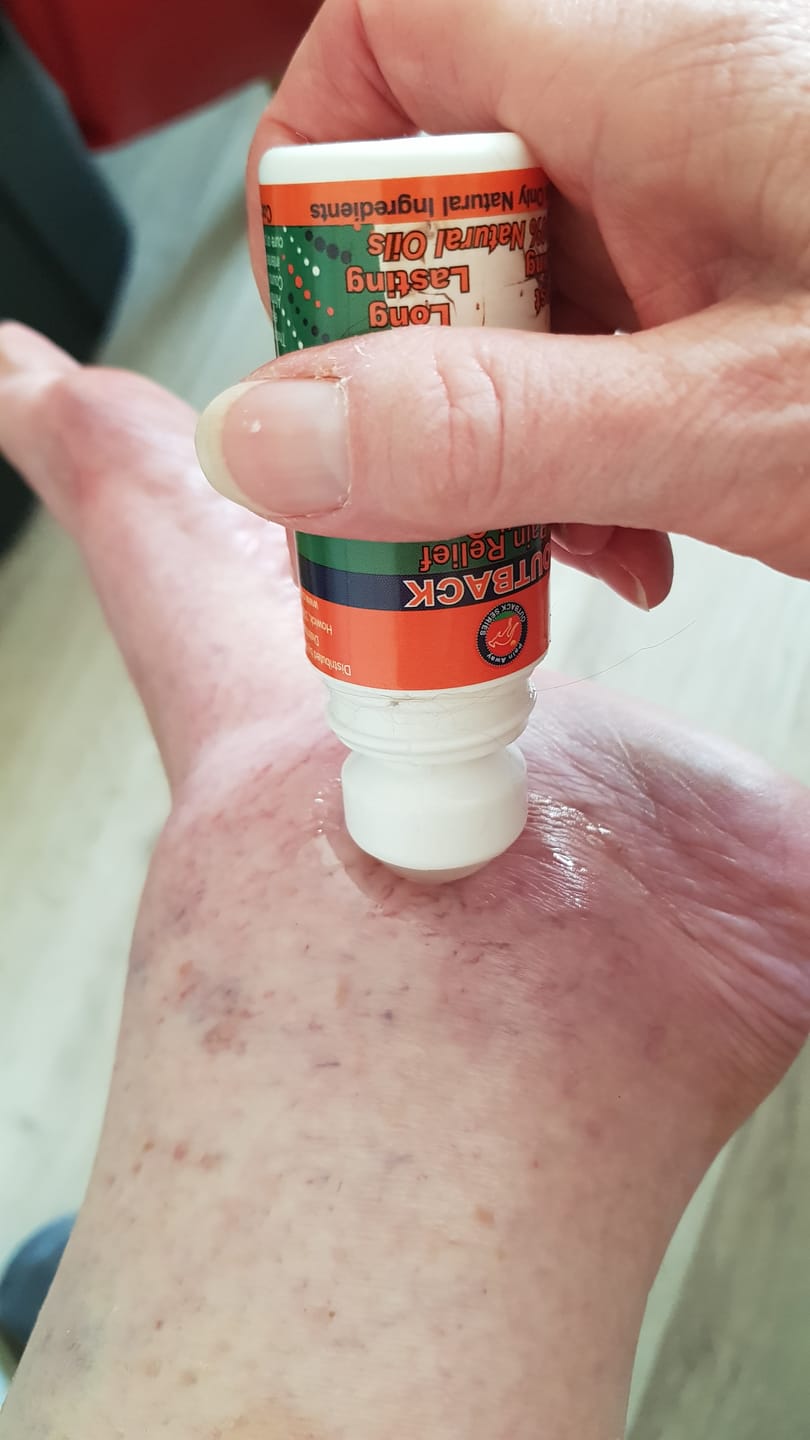 Customer photo review of R75 OFF Outback Pain Relief Oil 250ml Pump Bottle