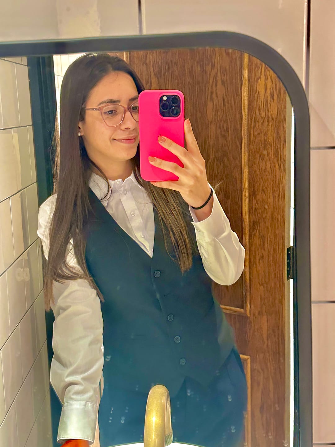 Customer photo review of Toulouse Ladies Waistcoat 2328