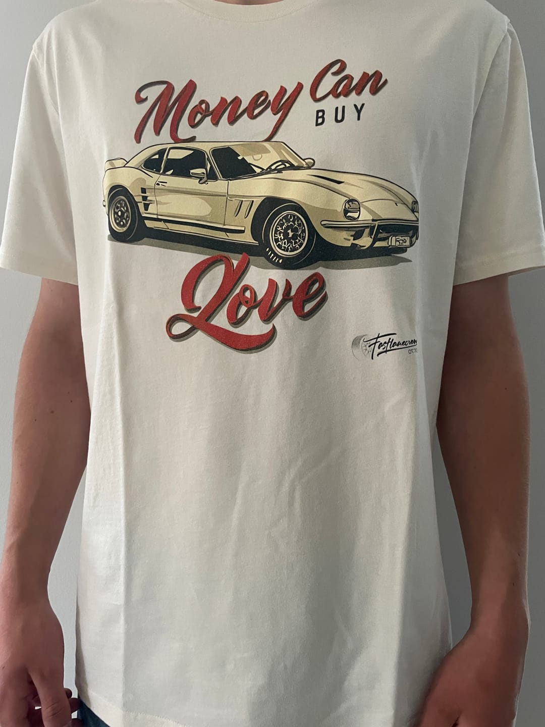 Customer photo review of T-SHIRT Classic fit | Money can buy - Retro | Unisex
