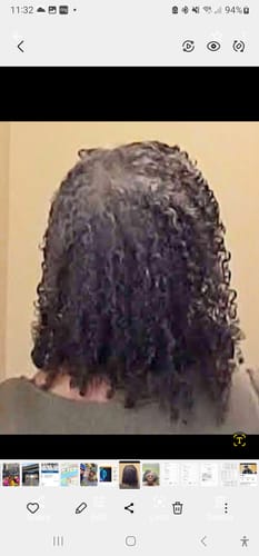 Customer photo review of Wash and Go System with Light Hold for Curly Hair | Fragrance-Free