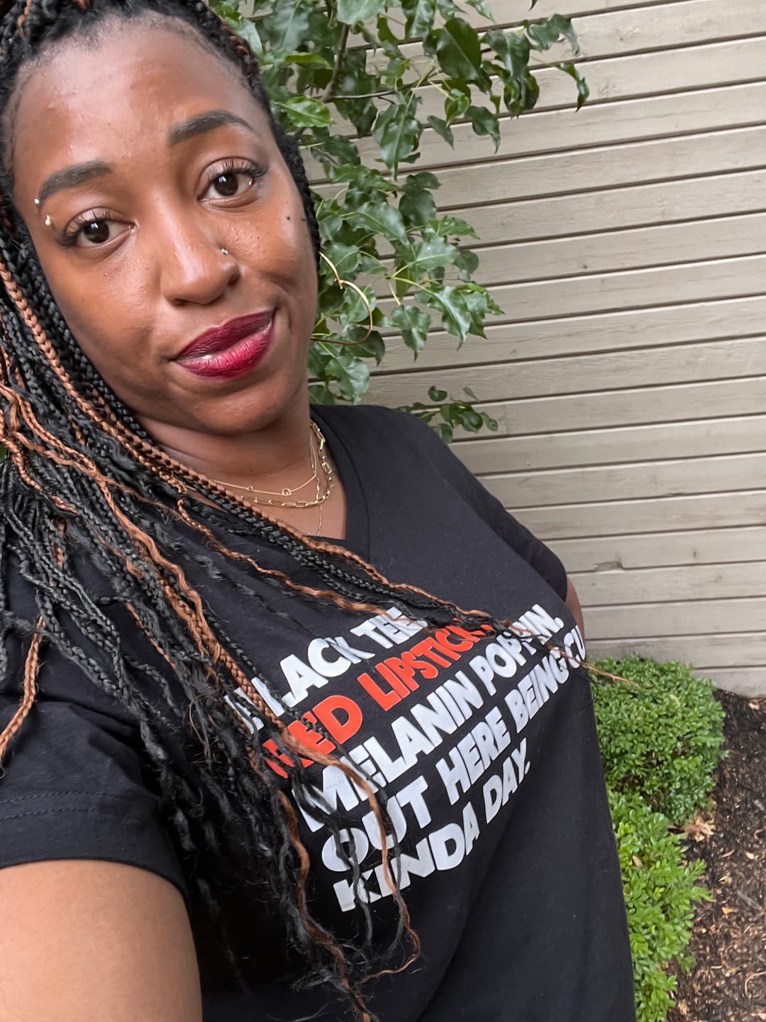 Customer photo review of Out Here Being Cute