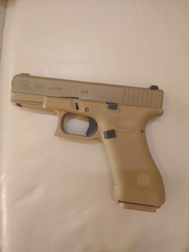 Customer photo review of Umarex Glock 19X - Tan (by VFC)