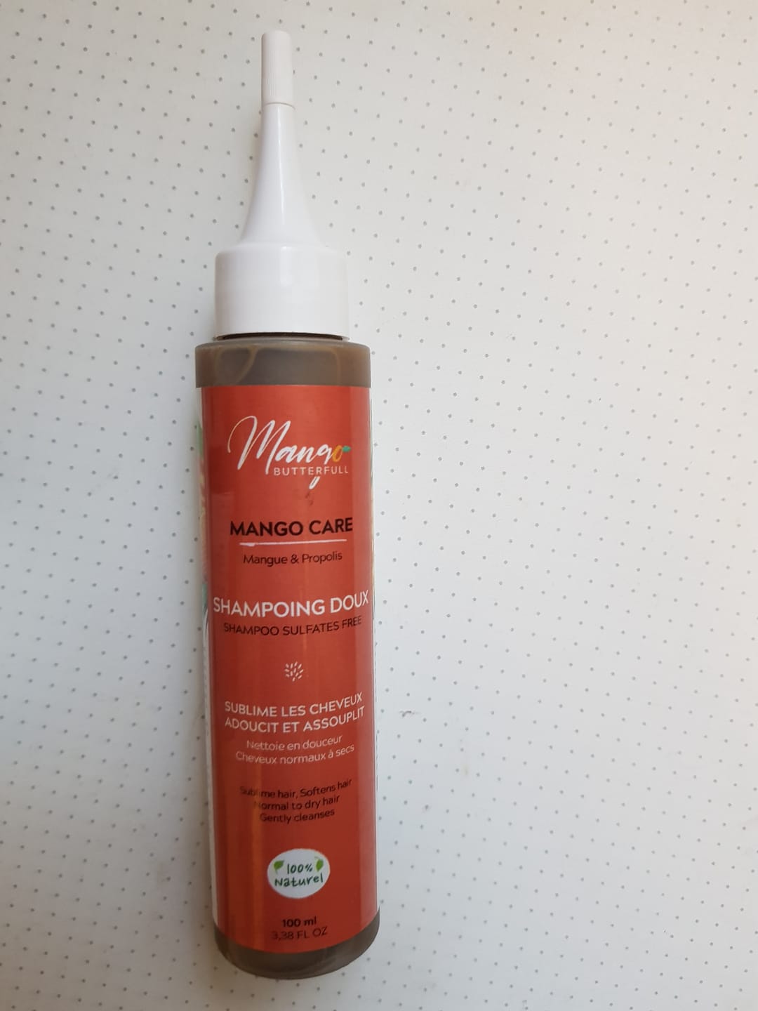 Customer photo review of Shampoing Doux CARE