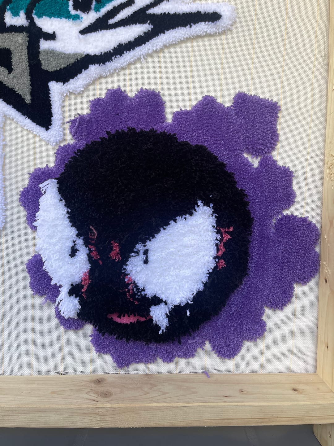 Customer photo review of The Daddy Long Legs — High Pile Shaggy Tufting Machine