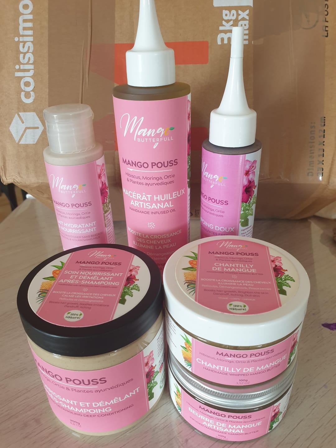 Customer photo review of Pack routine Mango POUSS